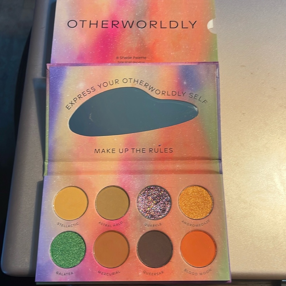 Brand new eye shadow palette.   OTHERWORLDLY Bold Colors